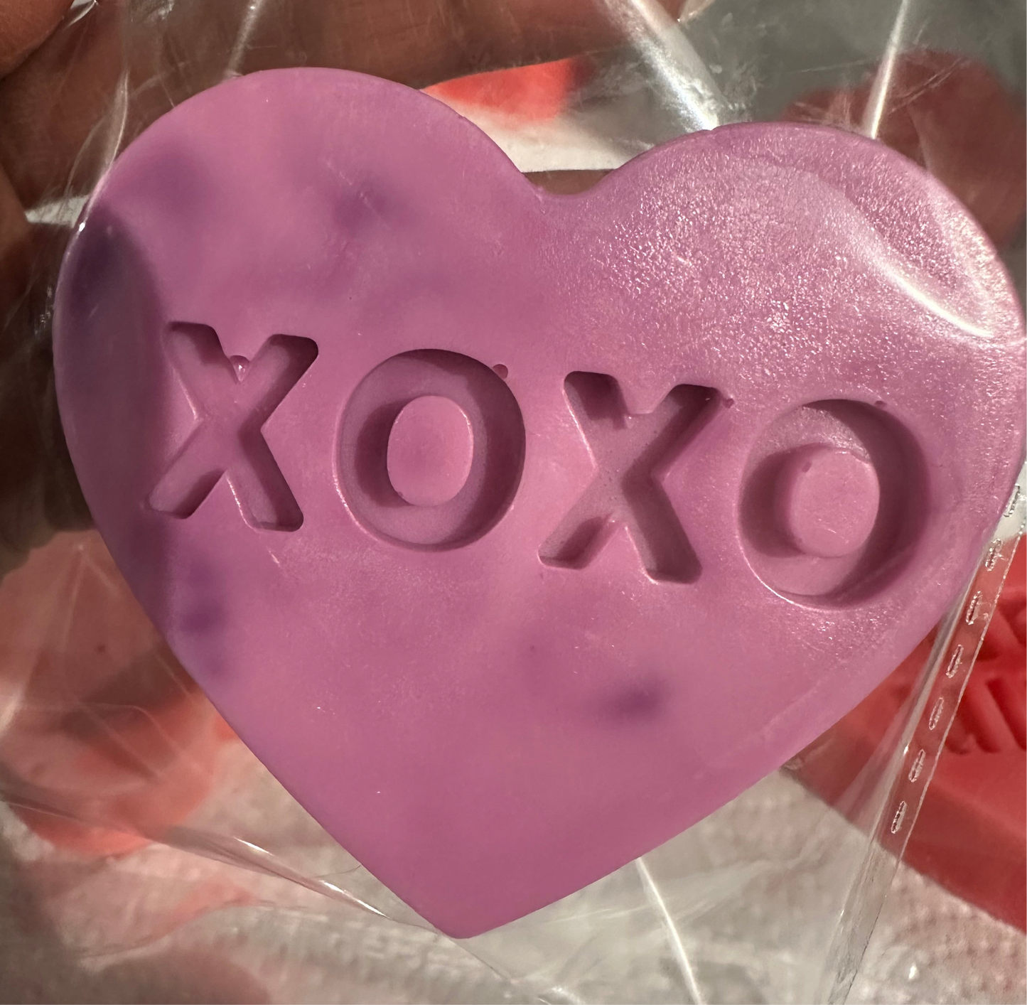 Love messages body soap
