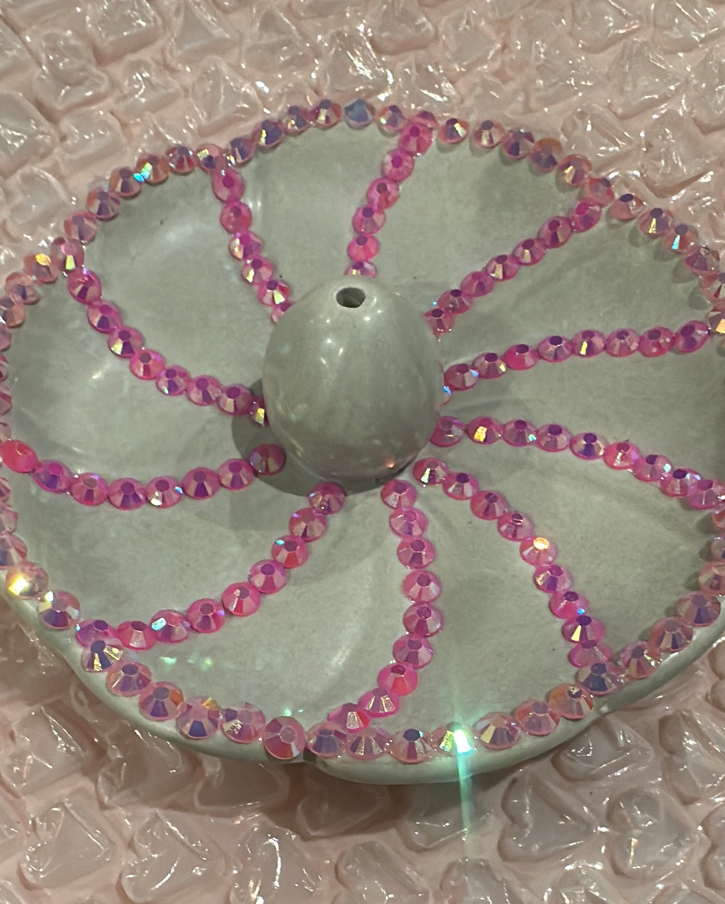 Bejeweled Incense Holders