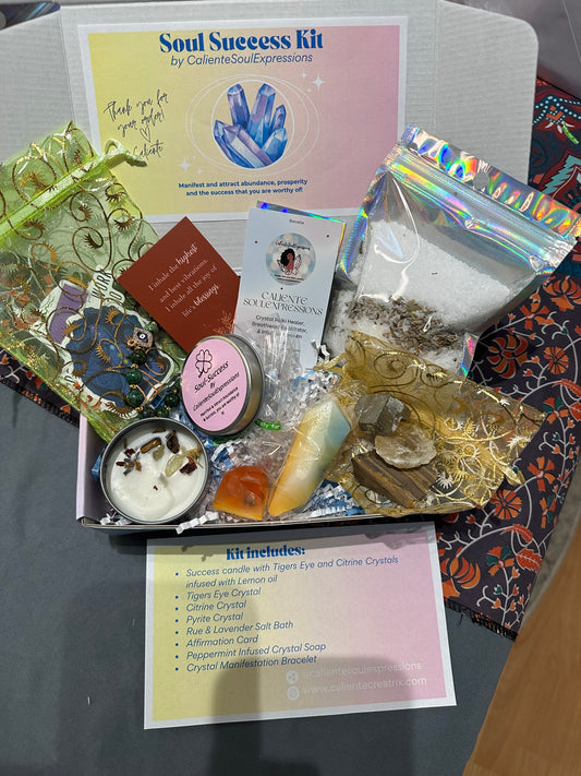 “Soul-Success” Crystal Self-Care Kit