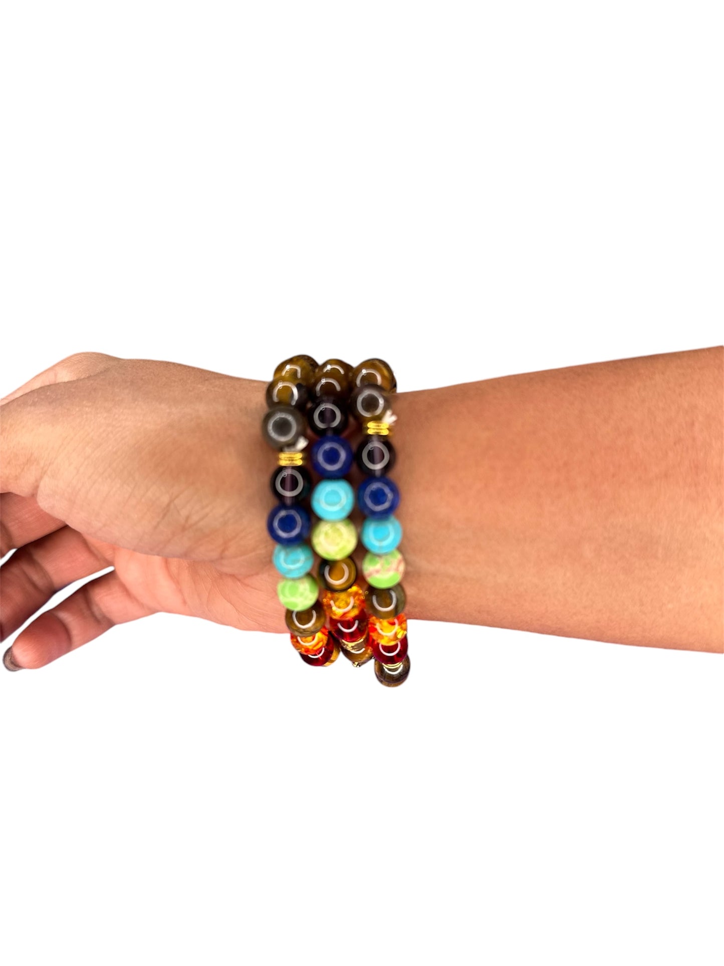 Chakra Bracelet (Tiger Eye)